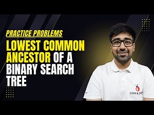 DSA in Python Course - Lowest Common Ancestor of a Binary Search Tree | LeetCode Medium | Part 178