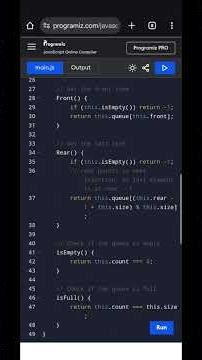 JavaScript Circular Queue Implementation | MyCircularQueue Tutorial
