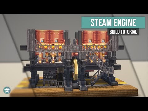 How to Build a Powerful Create Mod Steam Engine in Minecraft