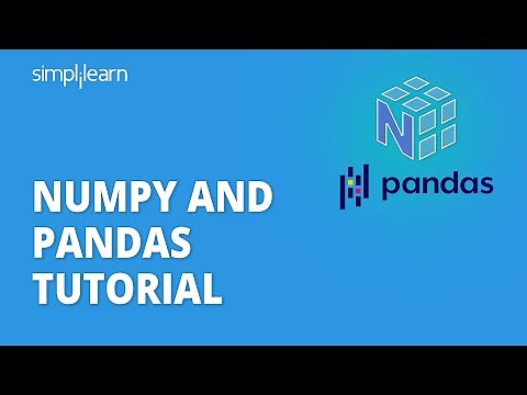 NumPy and Pandas Tutorial | Data Analysis With Python | Python Tutorial for Beginners | Simplilearn