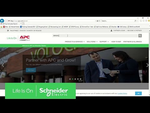 How To Download Installation and Operation Manual of UPS in APC Website | Schneider Electric