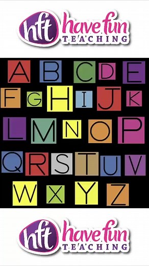 The Alphabet Song Video by Have Fun Teaching is a great way to teach and learn the alphabet, phonics, letter sounds, vocabulary words, and uppercase and lowercase letters. This is a phonics abc song for teaching and learning the alphabet and phonics. Your kids will love this ABC Song! | Have Fun Teaching