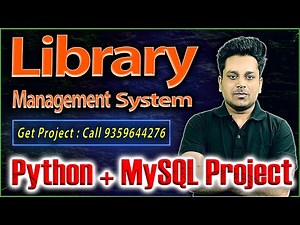 Library Management System | Python Project CBSE