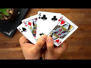 Easy Trick With 4 Cards : Magic Tutorial