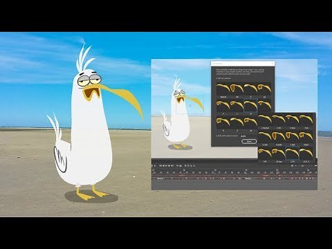 Adobe Animate | How to auto Lip-Sync in Adobe Animate