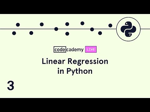 Codecademy Live Linear Regression #3: Introduction To Multiple Linear Regression