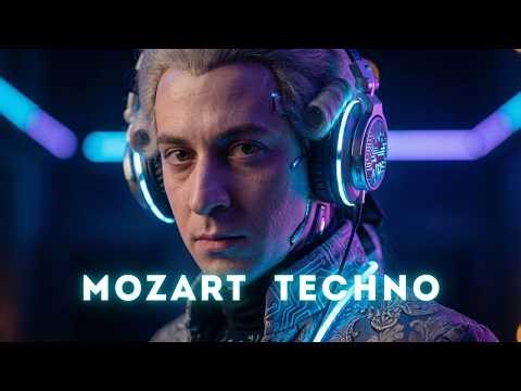 🌌 Mozart Techno Mix – Melodic Techno for Deep Focus & Study | Nebula Frequencies