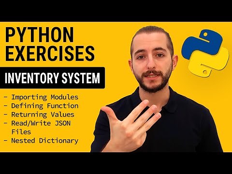 Python Exercise | Full Inventory System in Python | Beginner Level | With Challenges Application