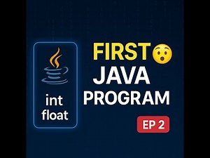 Java for Beginners: Write & Run Your First Program 🚀