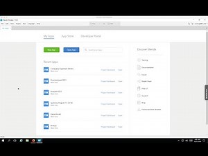 Setting up a demo Mendix App