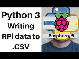 Python 3 Write Sensor Data to CSV