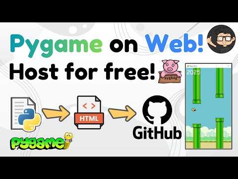 How to host pygame project on the web
