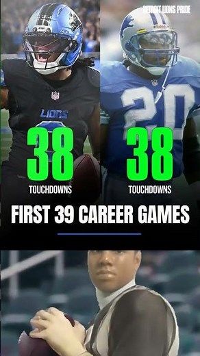 Jahmyr Gibbs 🤝 Barry Sanders