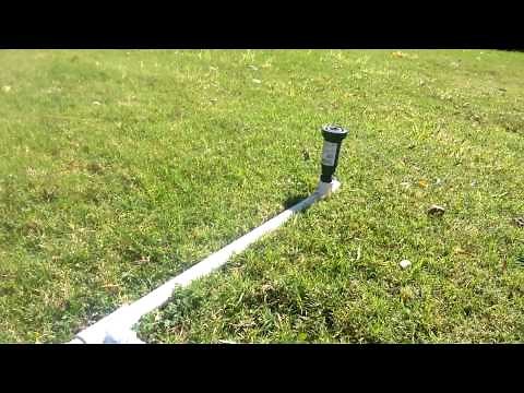 PVC Lawn Sprinkler
