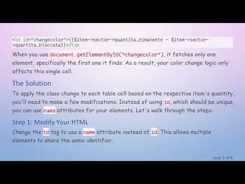 How to Change Color Dynamically in JavaScript When Values Decrease