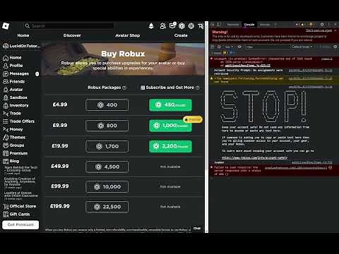 [working Dec 2022] How To Get Unlimited Robux Using SCRIPTS! (2023 UNLIMITED robux hack!)