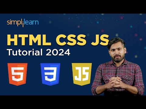 HTML CSS JS Tutorial 2026 | Learn Basics Of HTML, CSS And JS In 9 Hours | Simplilearn