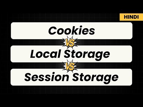 Local Storage vs Session Storage vs Cookies | JavaScript Browser Storage Explained