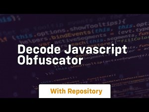 decode javascript obfuscator