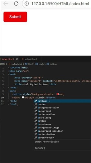 Styled HTML Button with CSS | Beginner Friendly | The Creative Developer #tcd