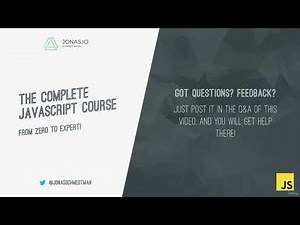 Introduction | JavaScript Course | Jonas Schmedtmann | Free Udemy Course