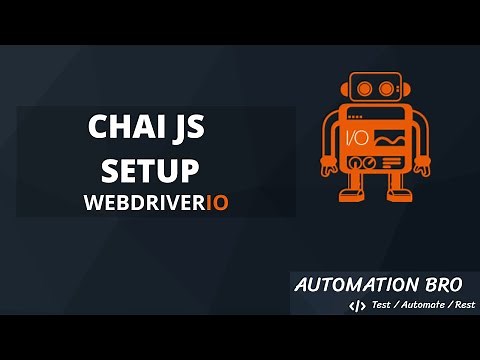 Chai JS Setup - WebdriverIO Tutorial | #5
