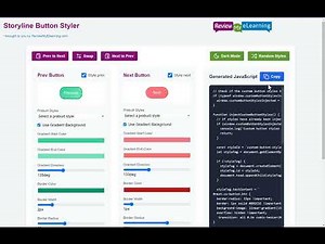 Customize Your Articulate Storyline Buttons – Easy Button Styler Tool!