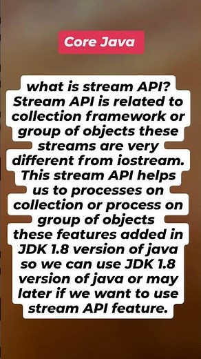 "Understanding Stream API in Java: A Powerful Tool for Processing Collections"