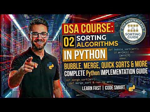 02 Sorting Algorithms - DSA with Python
