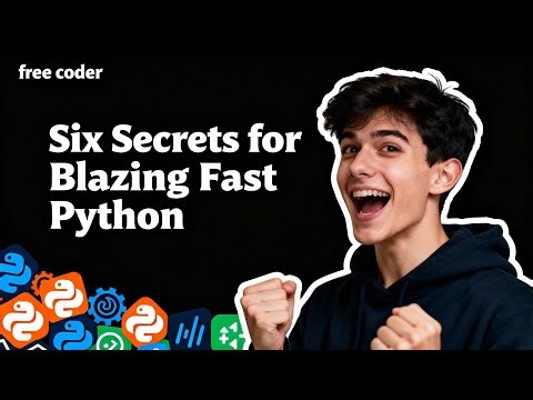 Python Performance HACKS: 6 Ways to Make Your Code 10X Faster