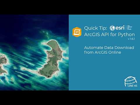 ArcGIS Quick Tip: Automate Data Download from ArcGIS Online
