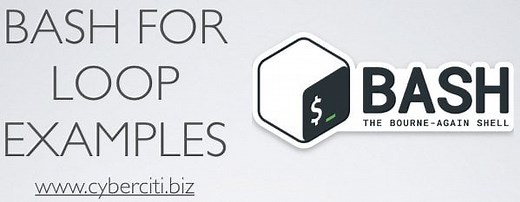 Bash For Loop Examples