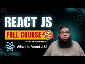 React JS Tutorial in Urdu/Hindi | Full React JS Course for Beginners #01 | Learn React Step by Step