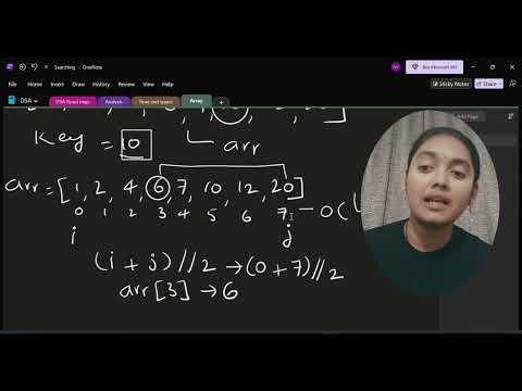 Learn Binary Search in 10 Minutes | DSA Tutorial for Beginners #dsa #faang #binarysearch #viral