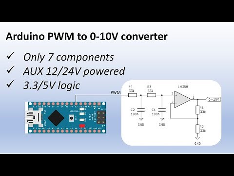 Arduino PWM to 0-10V converter