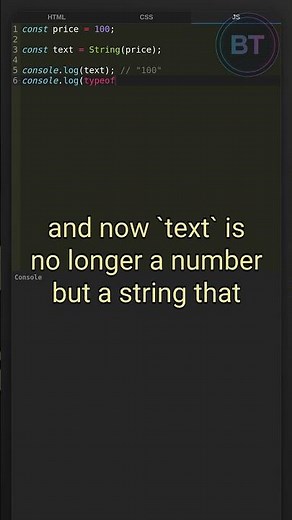 Convert Number to String in JavaScript #javascript