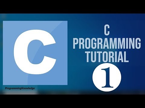 C Programming Tutorial for Beginners 1 - Introduction to the C programming