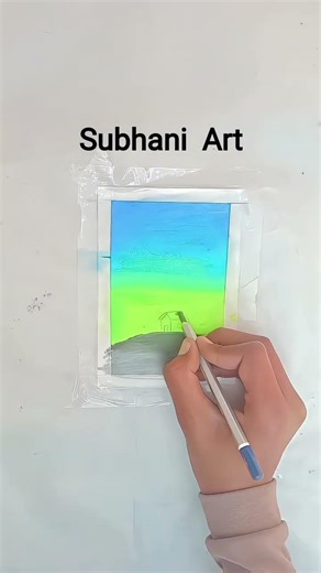 oil pastel panting ❤️