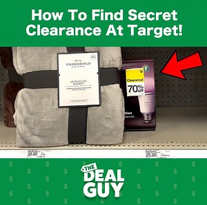 Finding Secret Target Clearance at your local store seems impossible, but with this method you will be clearance hunting for hidden deals in no time! | The Deal Guy