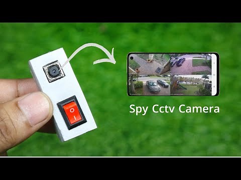 How To Make Wireless Spy Cctv Camera Simple at Home