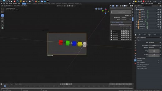 Camera Manager - Blender