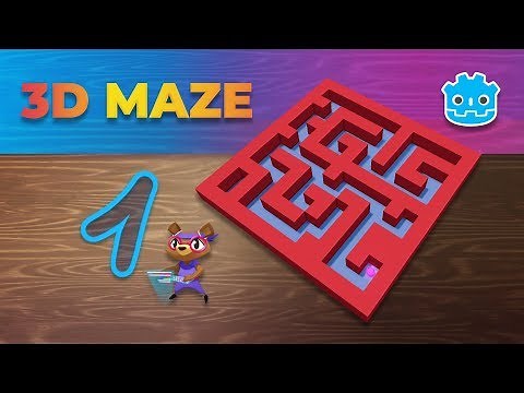 Make a 3d Maze game in Godot (1): Getting Started