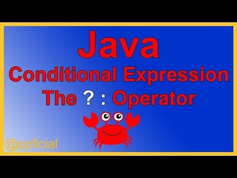 Java Conditional Expression - The Ternary Operator by Example - Java Programming Tutorial