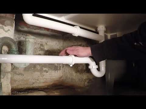 DIY LAUNDRY TUB DRAIN HOOKUP