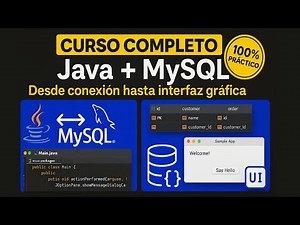 🔌 Conexión Java + MySQL desde Cero | Parte 1 - Curso Práctico JDBC