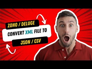 XML Parser :Convert xml file to json or csv file