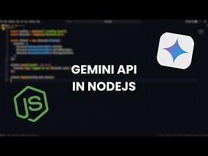How to Use Gemini 2.5 API with Node.js | Google AI JavaScript Tutorial