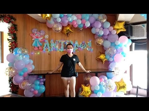 Abby Cadabby Theme Garland / DIY Balloon garland / Balloon decoration idea
