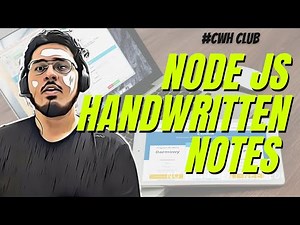 Node JS Handwritten notes |Code with Harry Lecture
