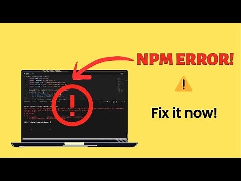 How to FIX "NPM Not Recognized" Error in VS Code | Step-by-Step Guide (2024)